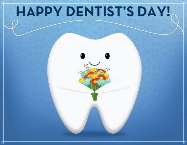 Скачать бесплатно ритмичную открытку с международным днём стоматолога! Поделиться в whatsApp!