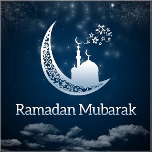 Скачать онлайн эффектную открытку на рамадан, с праздником, дорогие! I love ramadan! Отправить на вацап!